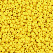 Seed beads 11/0 (2mm) Cyber yellow